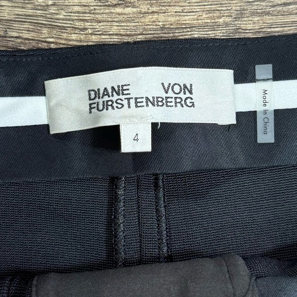 NWOT Dianne Von Furstenberg Pinktuck Knit Dress Pants - Picture 4 of 5